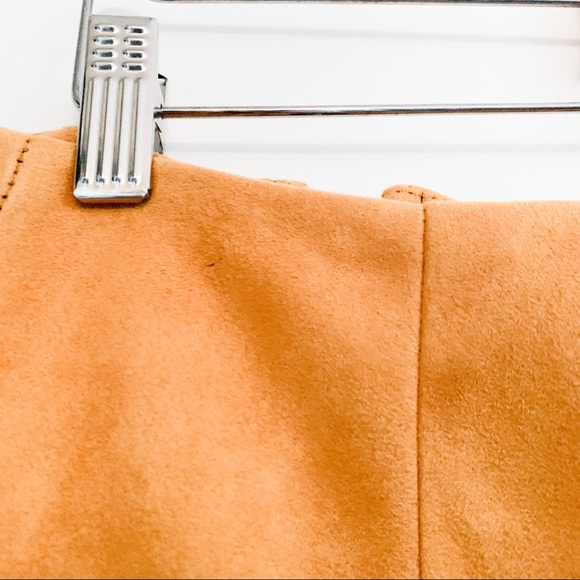 Missguided Double Zip Faux Suede Mini Skirt - Picture 8 of 8